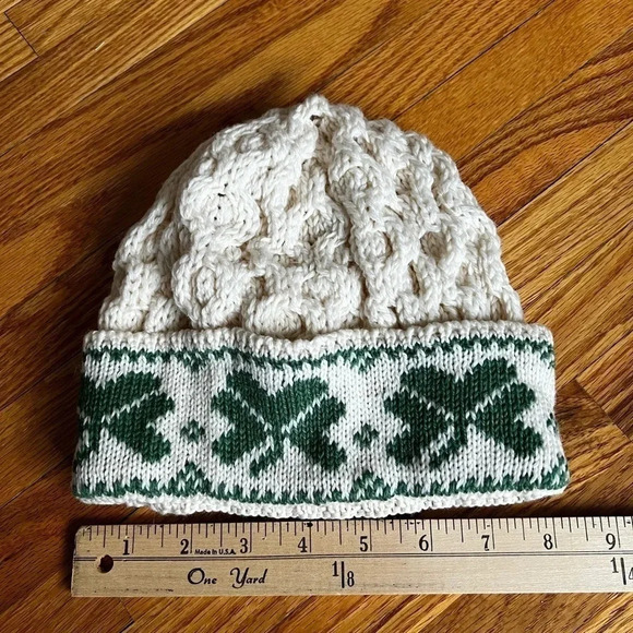 None Accessories - Hand knit wool hat
